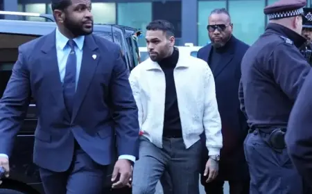 Chris Brown Faces London Court Over ‘Bottle Attack’ Incident