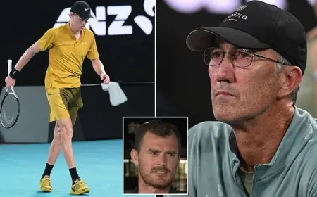 Darren Cahill coach stays in focus as Sinner’s Australian Open run heats up