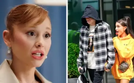 Ariana Grande’s Iconic Look: Oversized Sweatshirts and High Boots Explained