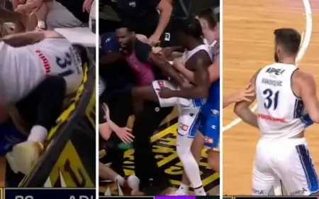 Seven NBL Players Ejected After Intense Bench-Clearing Brawl