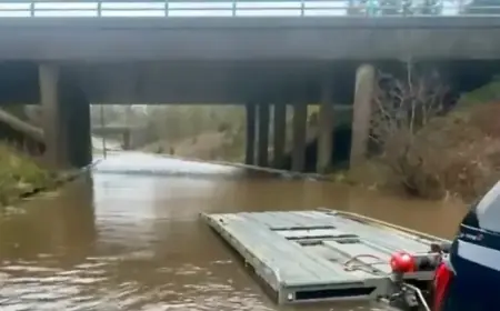 Storm Chandra Triggers 500 Flood Reports, DfI Warns of Travel Disruption
