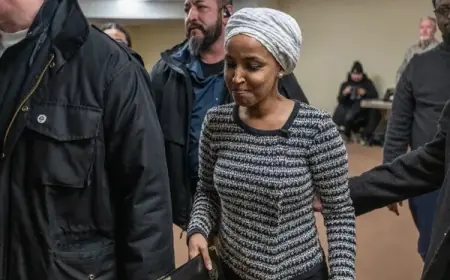 Ilhan Omar Attacked at Minneapolis Town Hall, Sprayed With Unknown Liquid as Police Arrest Anthony Kazmierczak