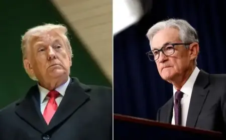 Fed Faces Pressure from Trump in First Interest Rate Decision of Year