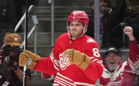 Red Wings Secure Three-Year Extension with Defenseman Chiarot