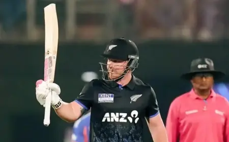 Tim Seifert Slams Fourth T20I Fifty Against India: Key Stats