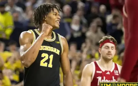 Nebraska vs. Michigan Game 20 Recap
