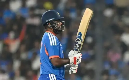 India Coach: Sanju Samson Just One Innings from Form Return
