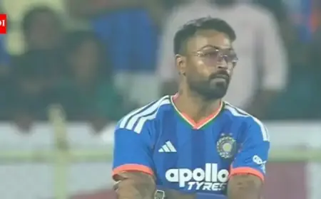 Hardik Pandya’s Precision Shines in India vs NZ 4th T20I – Watch Now