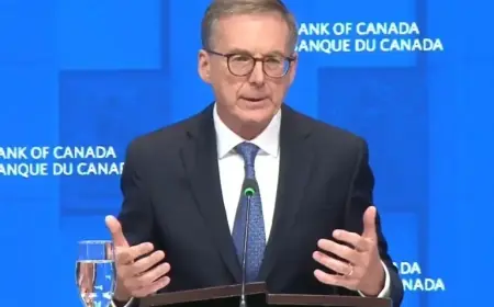 Bank of Canada Maintains Overnight Rate, Meeting Expectations