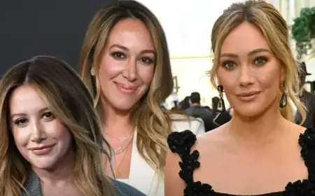 Ashley Tisdale and Haylie Duff’s Kids Bond While Hilary Performs in NYC