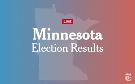 2026 Minnesota State Legislature Special Election Results Announced