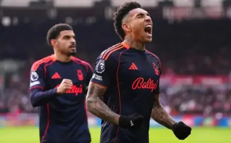 Nottingham Forest Secures Crucial 2-0 Victory Over Brentford in Relegation Battle