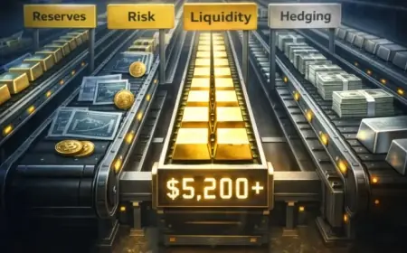 Gold Surges Past $5,000, Reflecting Global Market Structural Shifts