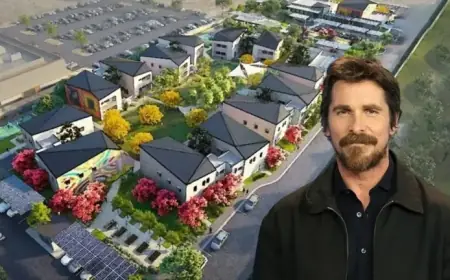 Christian Bale Becomes Real-Life Hero: Aids Foster Kids with Bold Community Project