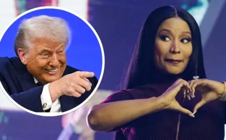 Nicki Minaj steps into Washington spotlight with Trump as “Trump Accounts” rollout sparks praise and backlash