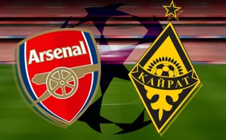 Arsenal vs Kairat Almaty: Gunners chase perfect league-phase finish at the Emirates