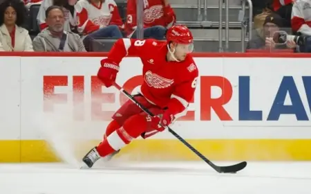 Red Wings Secure Three-Year Contract for Defenseman Ben Chiarot