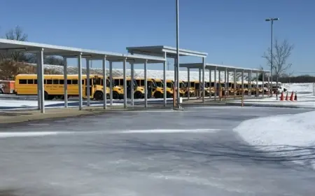 Davie County Schools Ready Campuses, Buses for Safe Post-Winter Return
