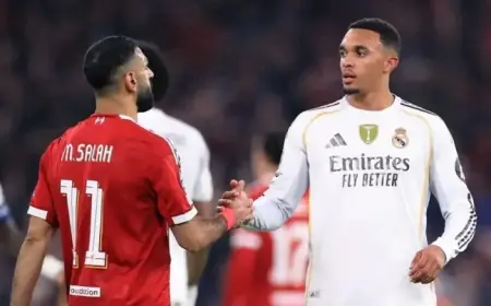 Mo Salah Reacts to Trent Alexander-Arnold Update Amid Liverpool Return Claims