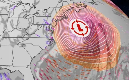 Bomb cyclone threat grows as nor’easter targets the East Coast and Arctic air presses into the Gulf Coast