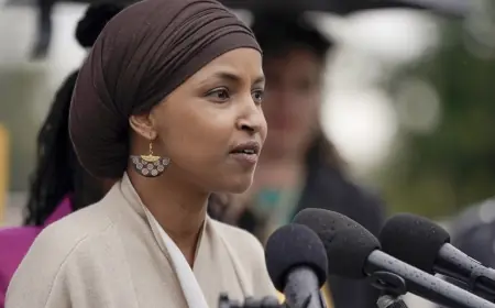 Ilhan Omar Sprayed at Minneapolis Town Hall; Authorities Say Liquid Was Non-Toxic and Likely Vinegar