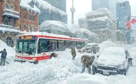 Ontario Snowfall Aftershock: Toronto Digs Out From a Historic Snowstorm as “Orange Winter Storm” Alerts Fade Into Polar Vortex Cold