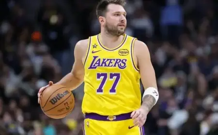 Luka Dončić Suffers Left Leg Injury on Cavaliers’ Elevated Court