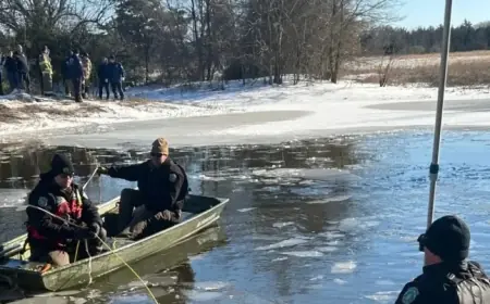 Three Boys Tragically Die After Falling Through Icy Texas Pond