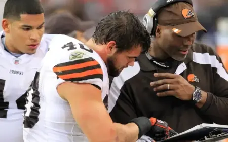 Cleveland Browns Name George Warhop Offensive Line Coach