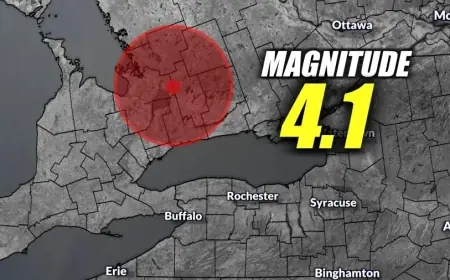 Toronto Earthquake Questions Spike After a Late-Night Ontario Tremor Near Orillia Registers Around Magnitude 3.7