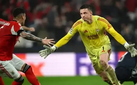 Benfica Defeats Real Madrid 4-2: Trubin Scores, Mourinho’s Team Forces Play-offs