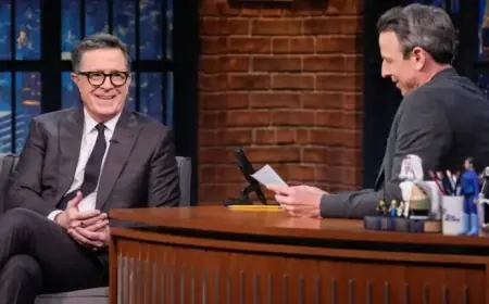 Stephen Colbert Announces Final Date for ‘The Late Show’