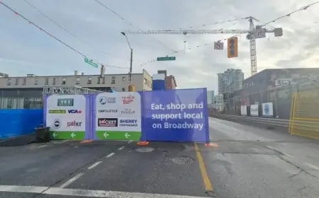 Businesses Express Cautious Optimism After Meeting on Broadway Road Closure