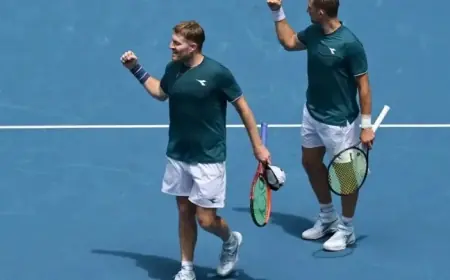 British Duo Skupski & Johnson Reach 2026 Australian Open Doubles Semi-Finals