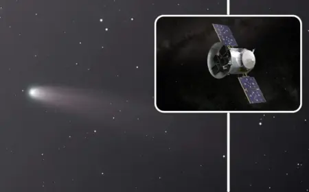 NASA Probe Tracks Interstellar Comet 3I/ATLAS to Measure Spin