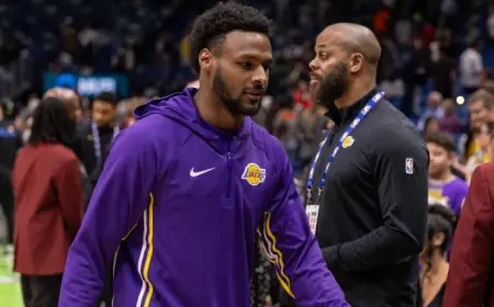 Bronny James’ Jersey Number and Limited Lakers Play Explained