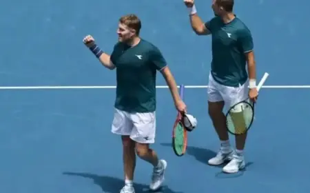 Skupski and Johnson Advance to 2026 Australian Open Doubles Semi-Finals
