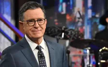 Stephen Colbert Announces Final Episode Date for The Late Show