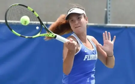 Anna Danilina ’18 Reaches Australian Open Doubles Quarterfinals