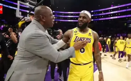 Magic Johnson Eagerly Awaits LeBron James’ Face-Off Against Former Team