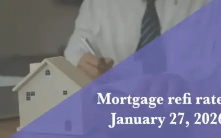 Jan. 27, 2026: Today’s Refi Mortgage Rates Unveiled