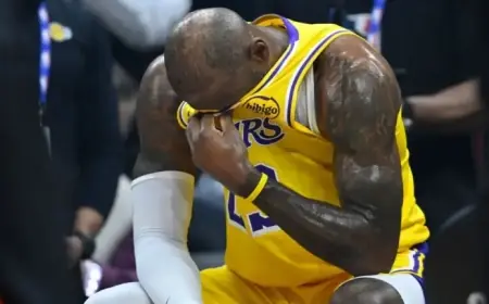 LeBron James Emotional Over Tribute Video in Cavs’ Dominant Win Over Lakers