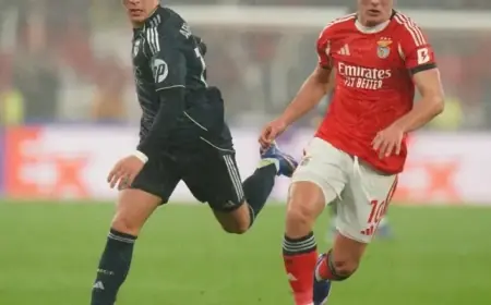Benfica Triumphs 4-2 Over Real Madrid: Player Ratings Revealed