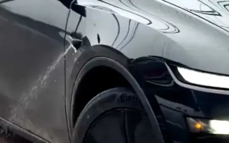 Tesla Model Y Robotaxis Feature Spraying Function, Unlike Your Car