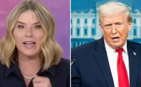 Jenna Bush Hager Criticizes Trump’s White House Ballroom Expansion Plan