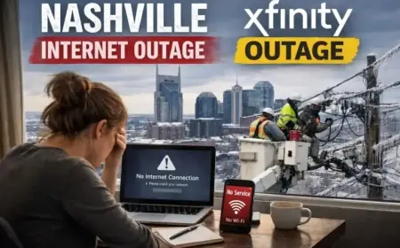 Nashville Faces Days-Long Internet Outage Amid Xfinity Service Disruption