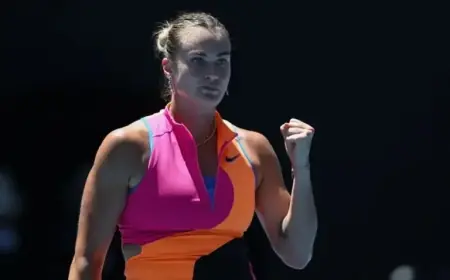 Australian Open Women’s Semi-Final: Top Seed Sabalenka Poised for Title Shot