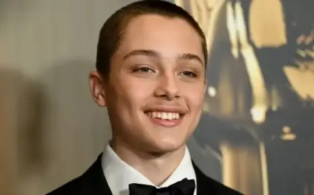 Knox Jolie-Pitt Rocks Edgy Street Style with Blonde Hair and Cinnamoroll Sweatshirt