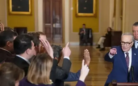 Trump and Schumer Near Agreement to Prevent US Government Shutdown: NYT Reports