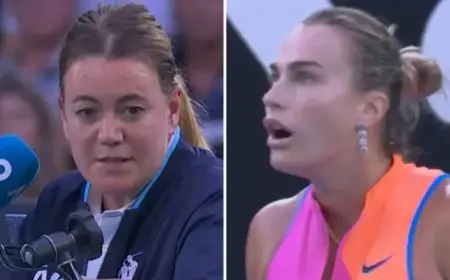 World No.1 Protests Grunting Penalty as Fans Warned Against Booing at AO